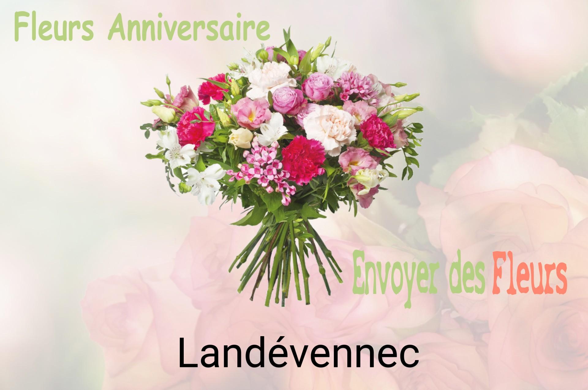 Bouquet de fleurs d’anniversaire livré à Landévennec